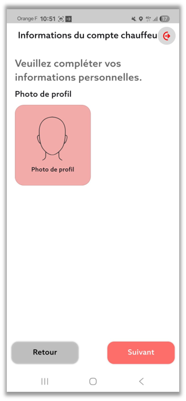 Photo de profil claire